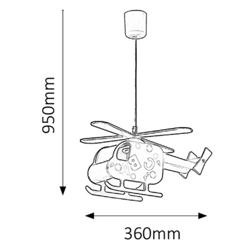 Rabalux - Lampa copii 1xE27/40W/230V