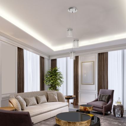 Rabalux 5044 - Lustră LED pe cablu ASTRELLA 3xLED/6W/230V