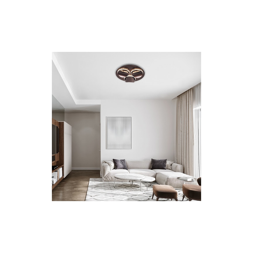 Rabalux - Plafonieră LED dimabilă CAPRIANA, 18W, 230V, Ø 38 cm