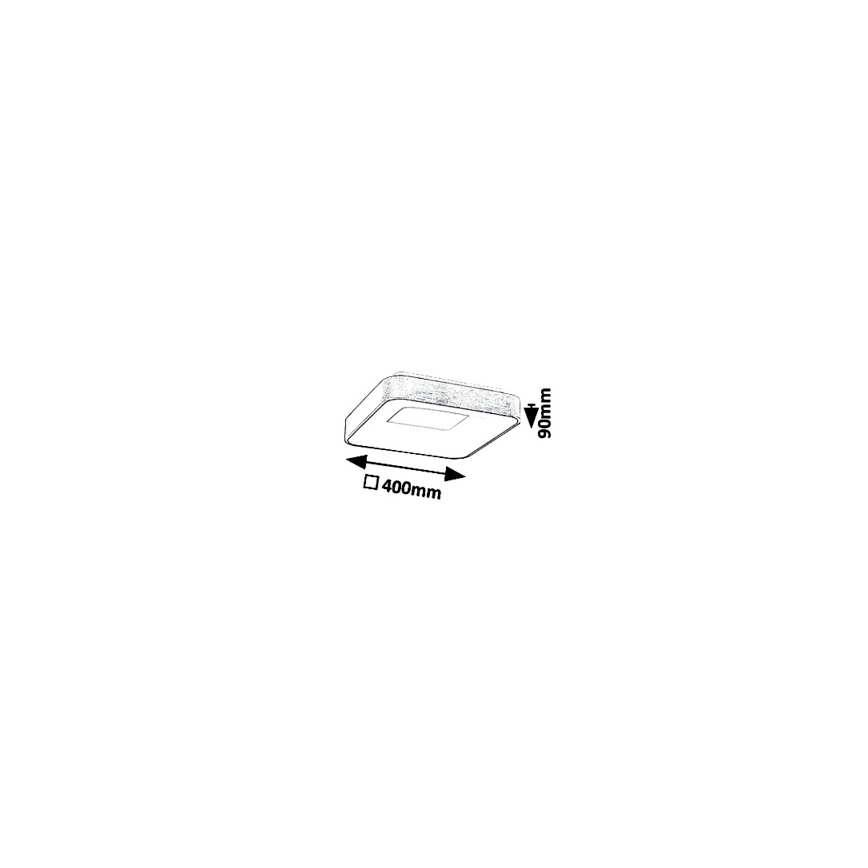 Rabalux 5056 - Plafonieră LED CARMELA LED/30W/230V