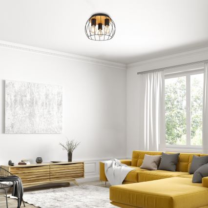 Rabalux - Plafonieră 3xE27/25W/230V Ø 30 cm