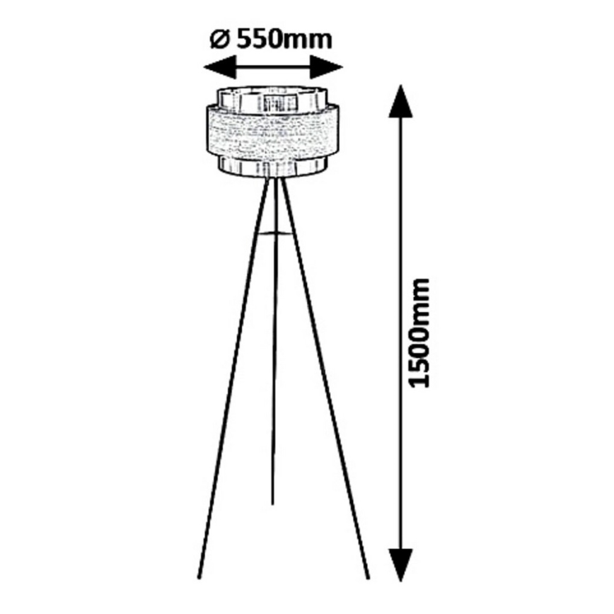 Rabalux 5385 - Lampadar BASIL 1xE27/40W/230V
