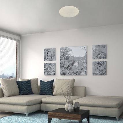 Rabalux - Plafonieră LED dimerizabilă LED/24W/230V Wi-Fi 3000-6500K + telecomandă Ø 39 cm