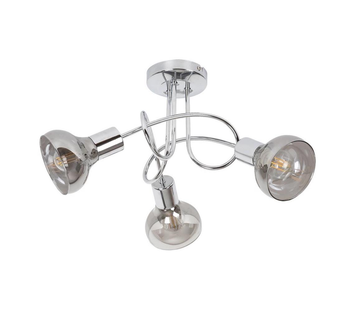 Rabalux 5557 - Lustră aplicată HOLLY 3xE14/40W/230V crom lucios