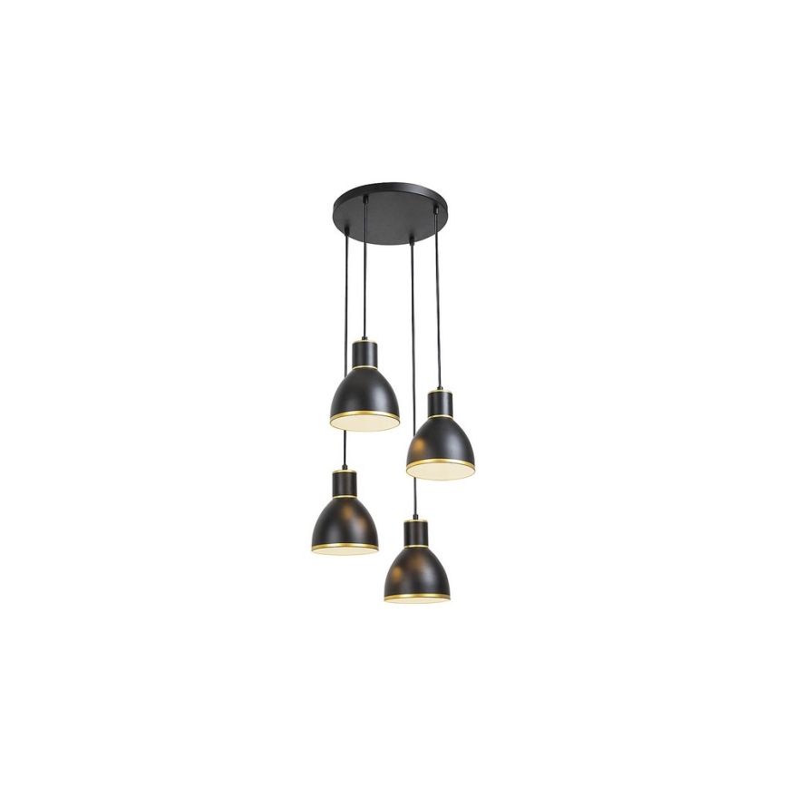 Rabalux - Lustră pe cablu 4xE27/60W/230V