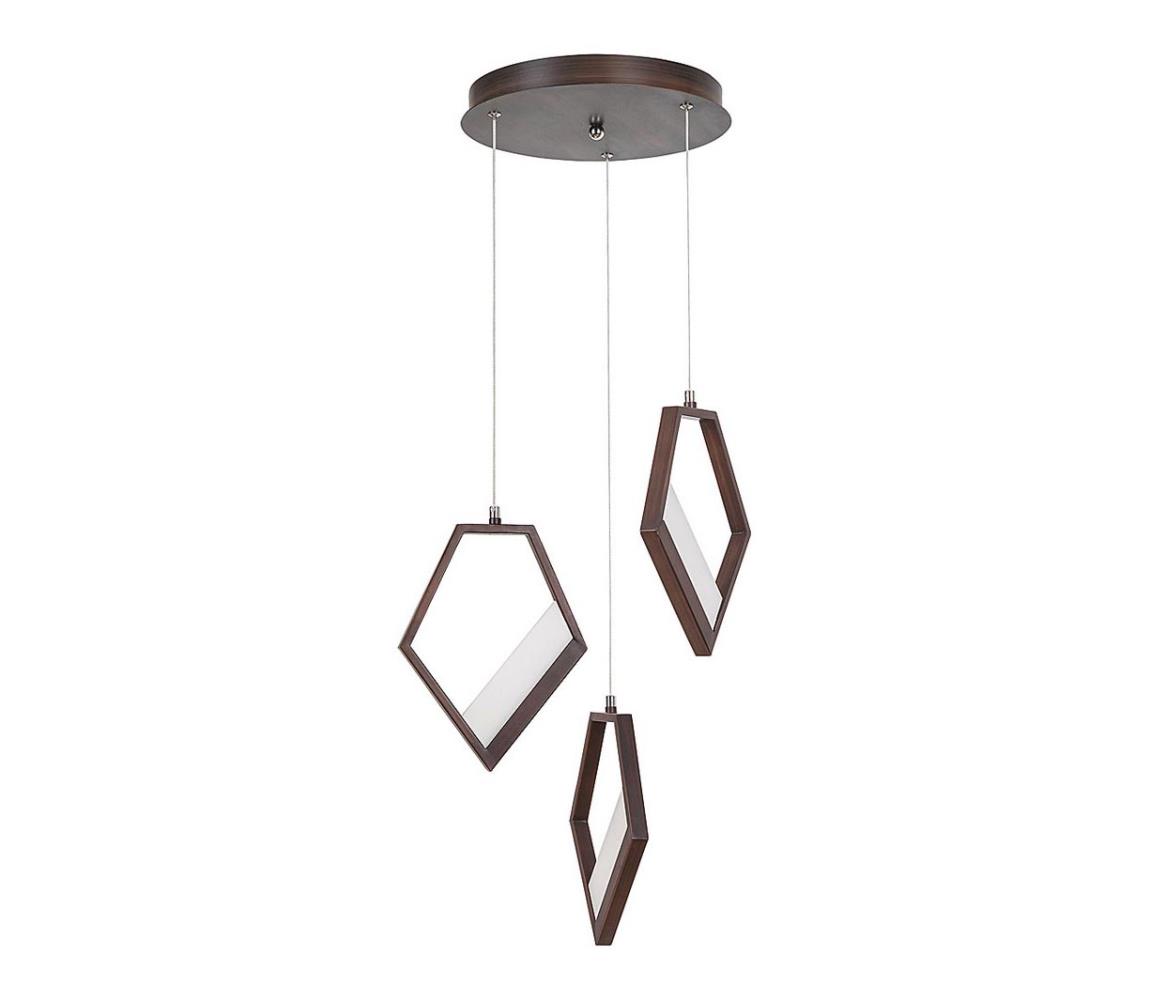 Rabalux 5643 - Lustră LED pe cablu SILVANA 3xLED/45W/230V