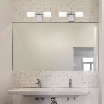 Rabalux -  Iluminat oglindă baie LED OSCAR 2xLED/4W/230V crom lucios