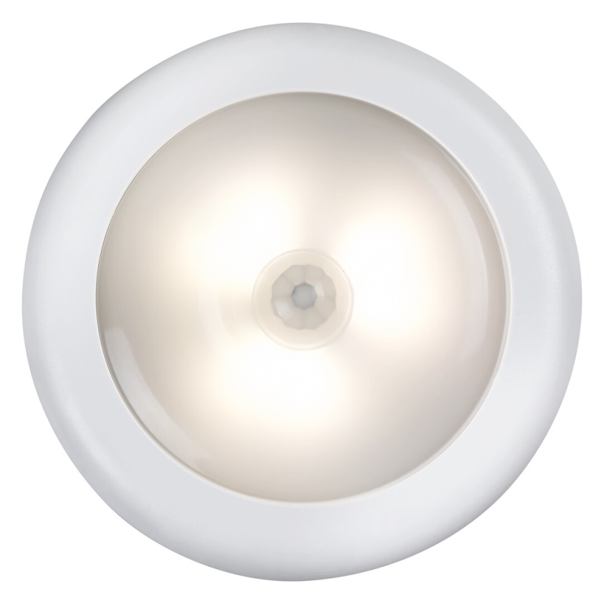 LED Lumină de noapte cu senzor LED/0,5W/3xAAA