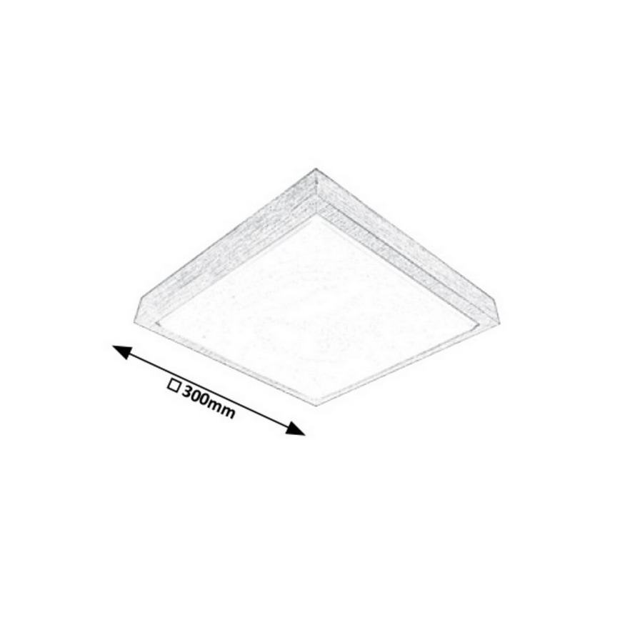 Rabalux - Plafonieră LED OSCAR LED/18W/230V