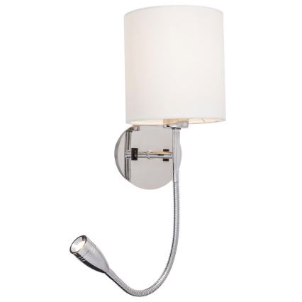 Rabalux - Aplica de perete LED 1xE27/40W+LED/3W