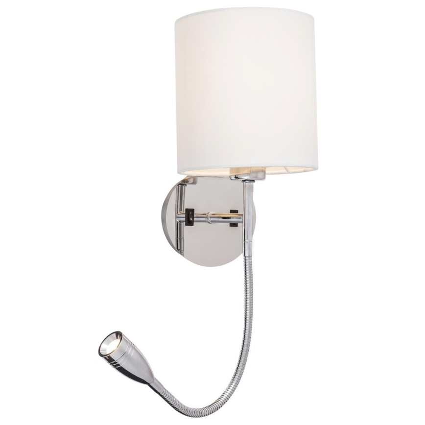 Rabalux - Aplica de perete LED 1xE27/40W+LED/3W