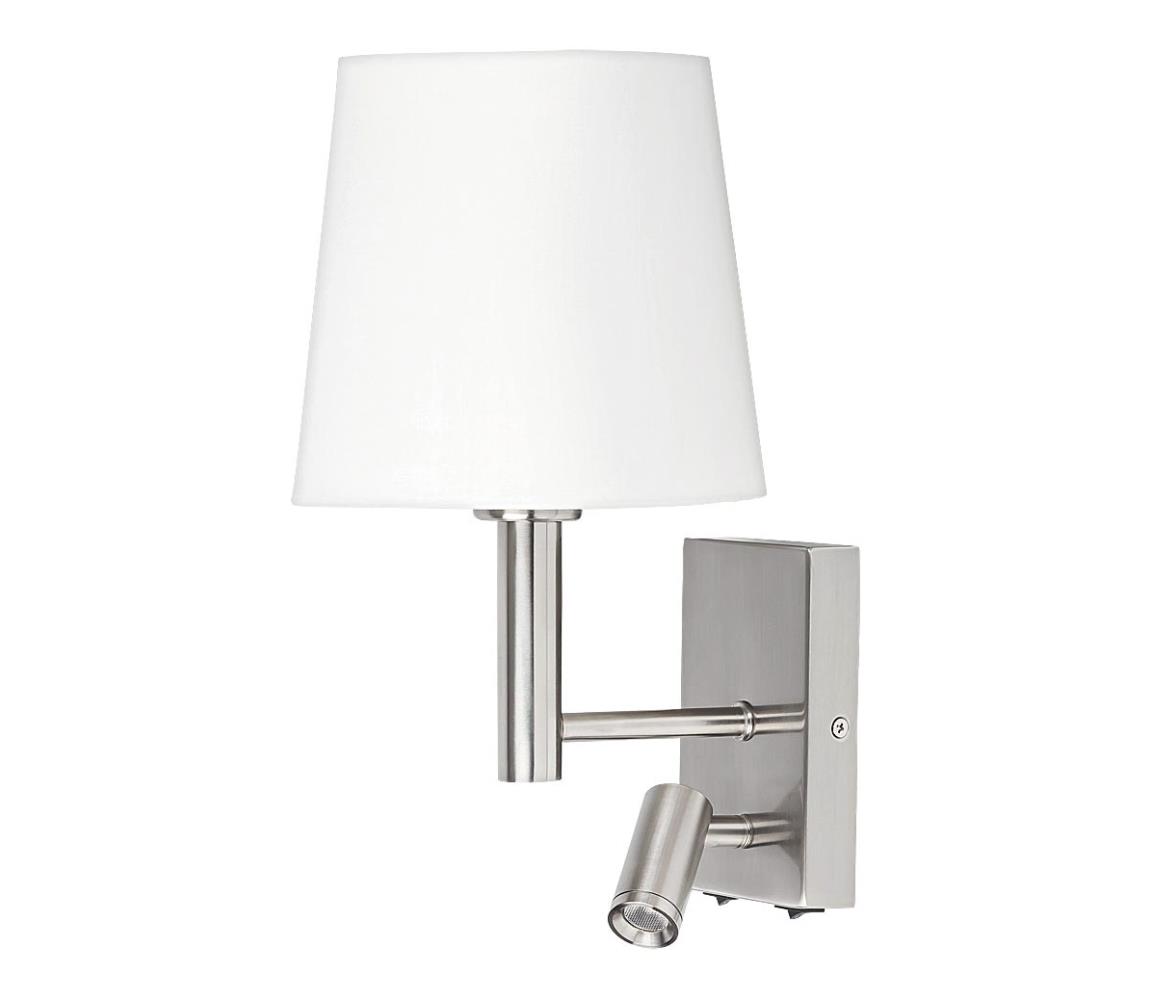 Rabalux 6539 - Corp de iluminat perete HARVEY E27/40W + LED/3W