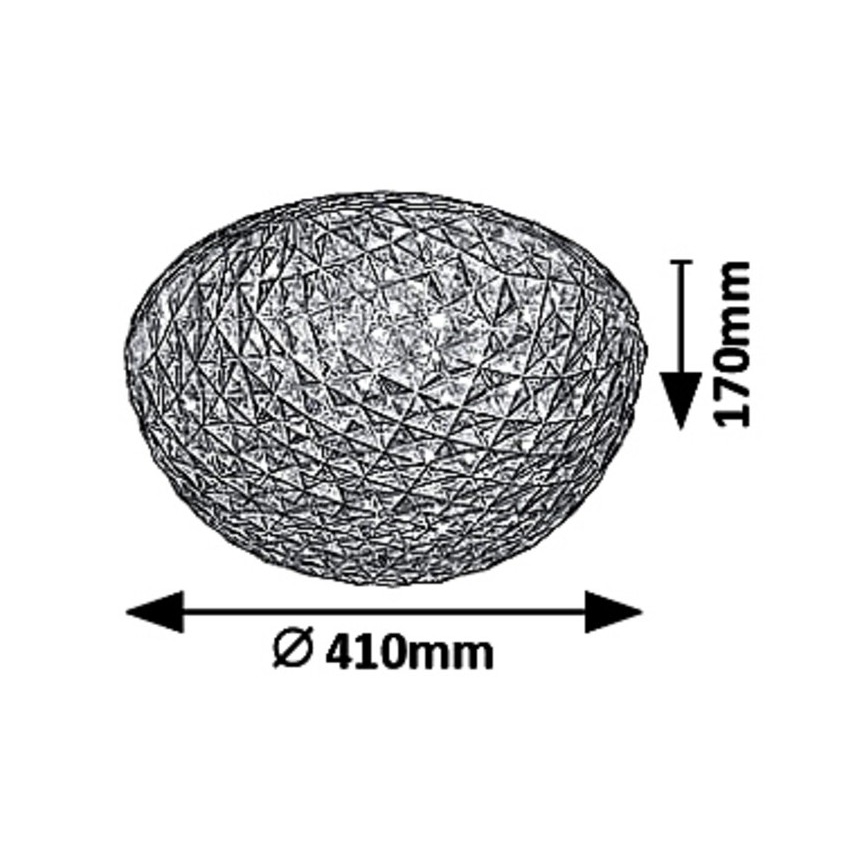 Rabalux - Plafonieră LED JILLIAN LED/24W/230V, diametru 41 cm