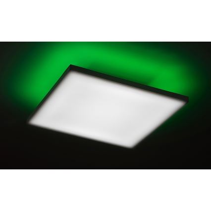 Rabalux - Plafonier LED RGB reglabil, LED/18W/230V 3000-6500K 30x30 cm + telecomandă