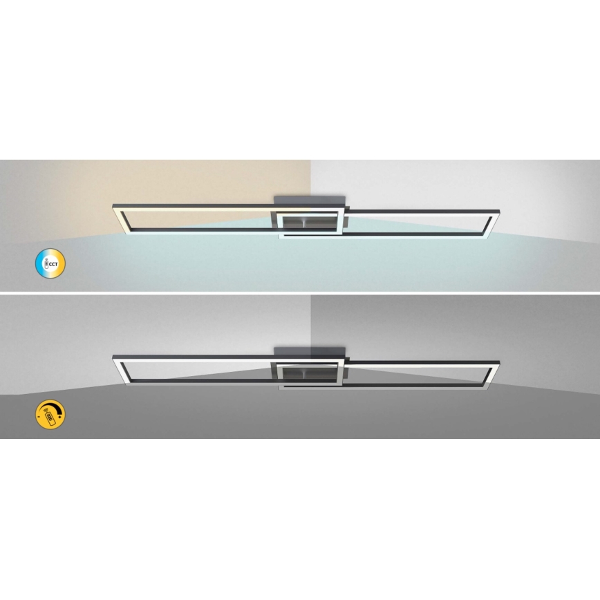 Rabalux - Corp de iluminat LED pentru tavan cu intensitate reglabilă LED/38W/230V 3000-6500K Wi-Fi Tuya + telecomandă 20x102 cm