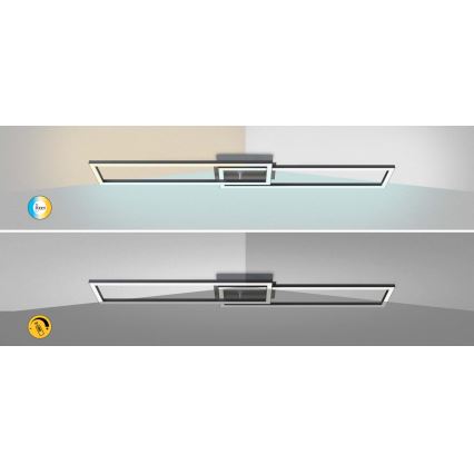 Rabalux - Plafonieră dimabilă LED/38W/230V 3000-6500K Wi-Fi Tuya + telecomandă 20x102 cm