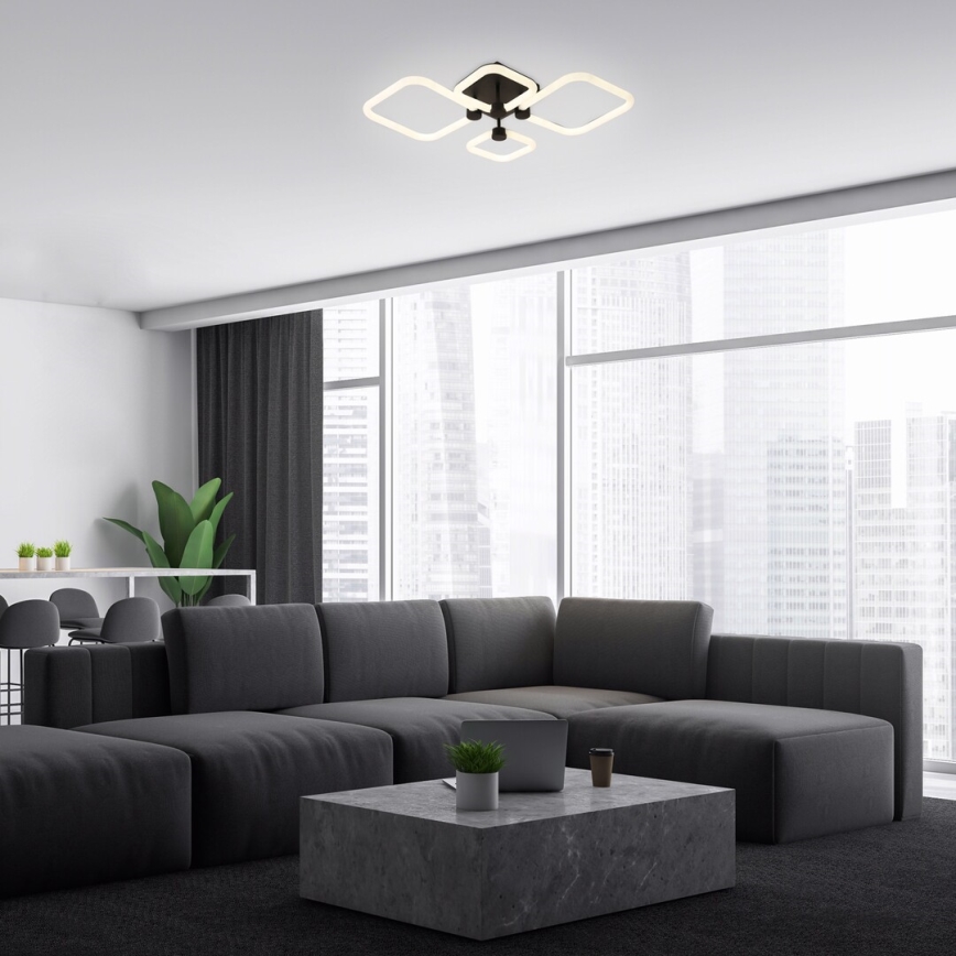 Rabalux - Plafonieră LED dimabilă 47W/230V 3000/4000/6000K + telecomandă 46x54 cm