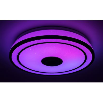 Rabalux - Plafonieră LED RGB dimabilă cu difuzor, LED/24W/230V, 3000-6500K + telecomandă, Ø 39,5 cm