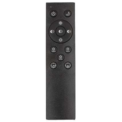 Rabalux - Plafonieră LED dimabilă, 18 W, 230 V, 3000 K/4000 K/6000 K, Ø 37 cm + telecomandă