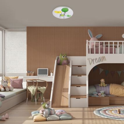 Rabalux - Plafonieră LED pentru copii LED/24W/230V 3000K pr. 37,5 cm