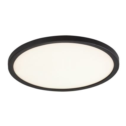 Rabalux - Plafonieră LED LED/24W/230V 3000/4000/6000K diametru 29 cm negru