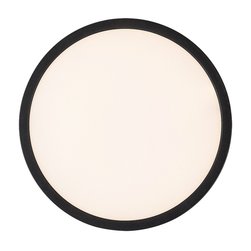 Rabalux - Plafonieră LED LED/24W/230V 3000/4000/6000K diametru 29 cm negru