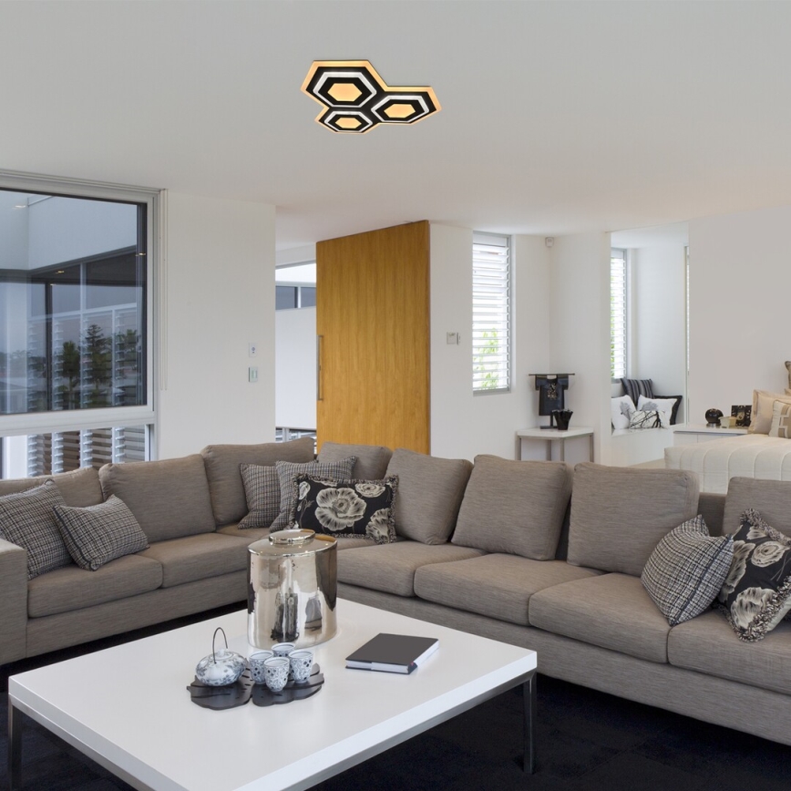 Rabalux - Plafonieră LED reglabilă intensitate LED/72W/230V 3000/6000K 41,5x41,5 cm cu telecomandă