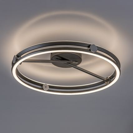 Rabalux - Lampă de tavan LED dimabilă LED/60W/230V 3000-6500K Ø 50 cm gri + telecomandă