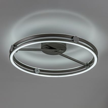Rabalux - Lampă de tavan LED dimabilă LED/60W/230V 3000-6500K Ø 50 cm gri + telecomandă