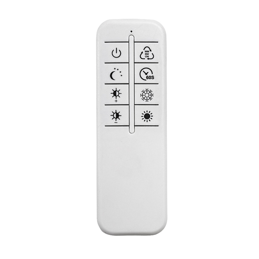 Rabalux - Lampă de tavan LED dimabilă LED/60W/230V 3000-6500K Ø 50 cm gri + telecomandă