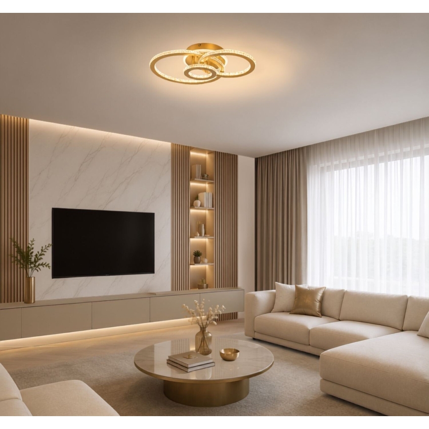 Rabalux - Plafonieră LED reglabilă LED/40W/230V 3000-6500K + telecomandă