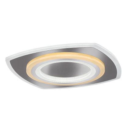 Rabalux - Plafonieră LED reglabilă LED/60W/230V 3000/4000/6000K crom mat + telecomandă 48x48 cm