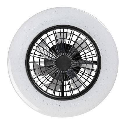 Rabalux - Plafonier LED cu ventilator, reglabil, LED/48W/230V 3000-6500K + telecomandă