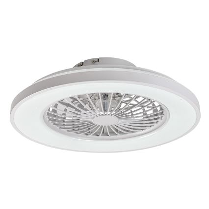 Rabalux - Plafonier LED cu ventilator, reglabil, LED/48W/230V 3000-6500K + telecomandă