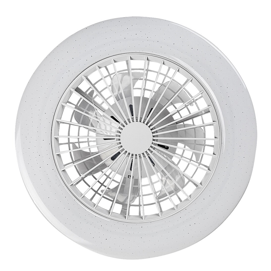 Rabalux - Plafonieră LED RGB reglabilă cu ventilator LED/48W/230V 3000-6500K + telecomandă