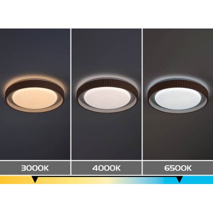 Rabalux - Plafonieră LED dimabilă 48W/230V 3000-6500K Ø 49,5 cm + telecomandă