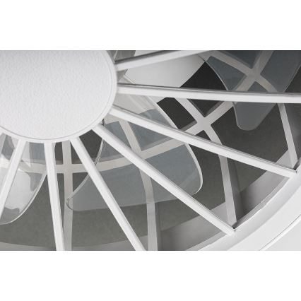 Rabalux - Plafonieră LED dimerizabilă cu ventilator, 24W, 230V, 3000-6500K + telecomandă