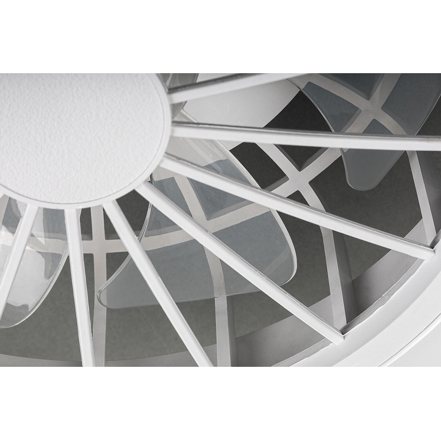 Rabalux - Plafonieră LED dimerizabilă cu ventilator, 24W, 230V, 3000-6500K + telecomandă