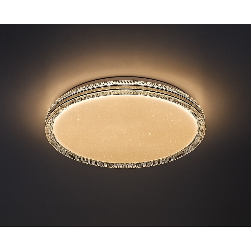 Rabalux - Plafonieră LED dimmabilă, 34W, 230V, 3000–6500K, Ø 39 cm + telecomandă