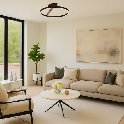 Rabalux - Plafonieră LED 24 W, 230 V, 3000 K, Ø 45 cm