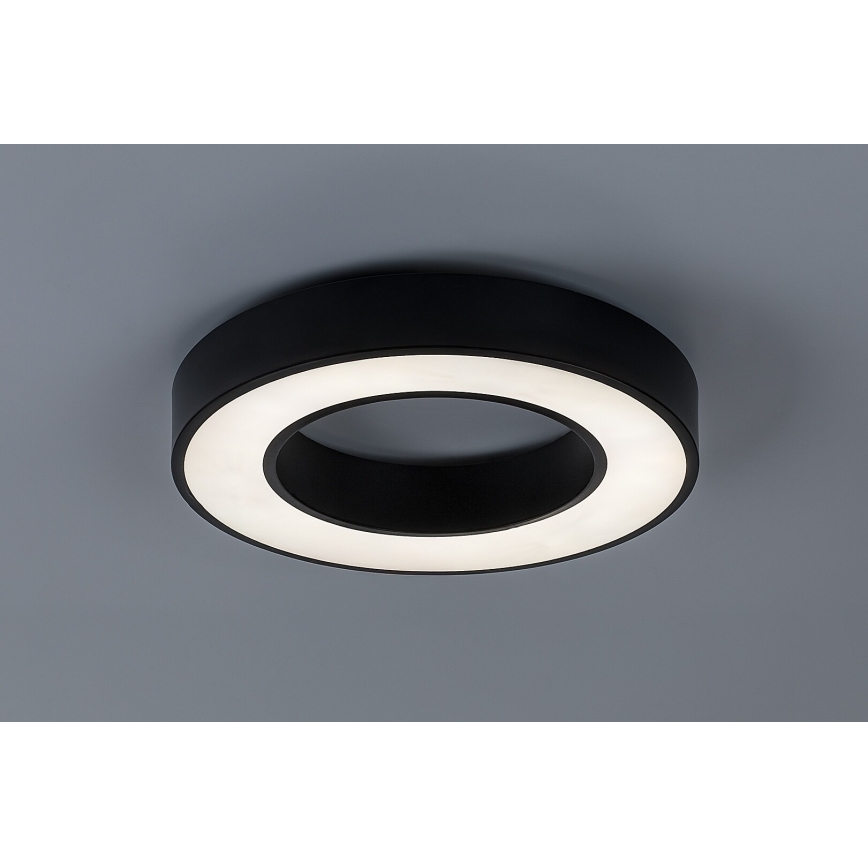 Rabalux - Plafonieră LED, 24 W, 230 V, 3000/4000/6500 K, Ø 40 cm, negru