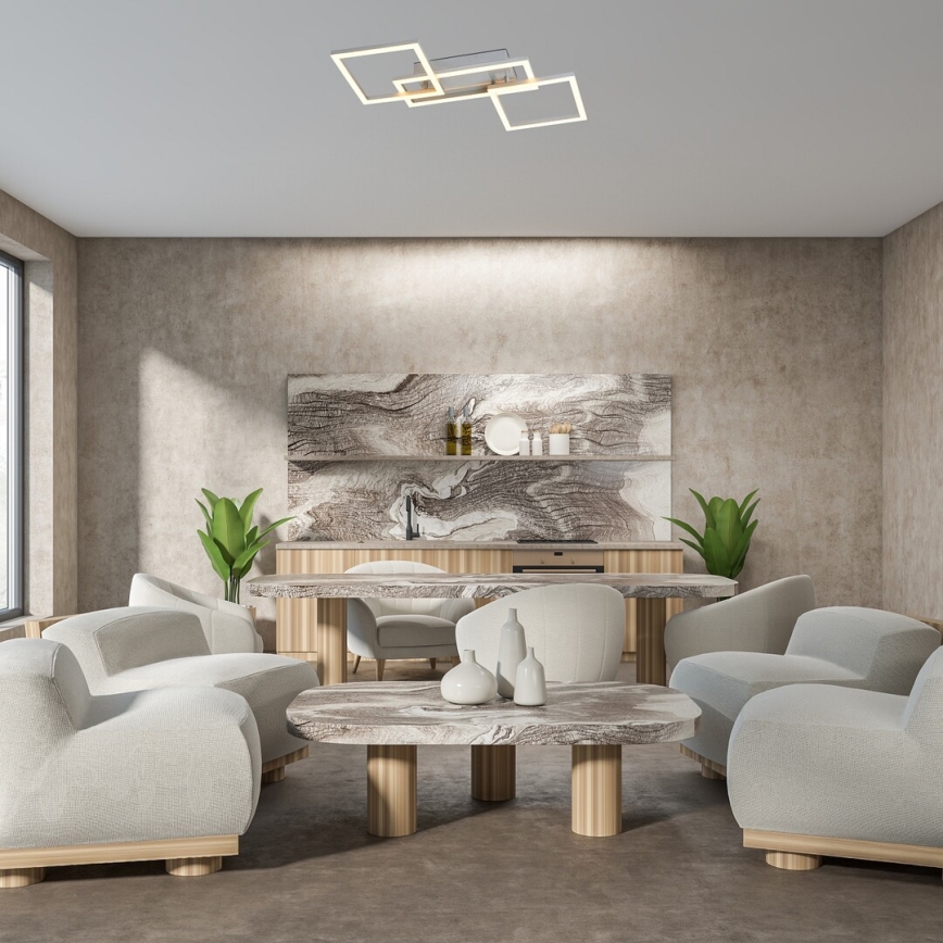 Rabalux - Plafonieră LED dimabilă LED/40W/230V 3000-6500K 45x55 cm + telecomandă