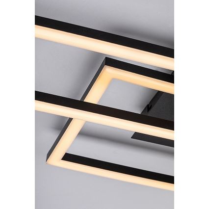Rabalux - Plafonieră LED dimerizabilă, 40 W, 230 V, 3000–6500 K, 35 x 70 cm, cu telecomandă