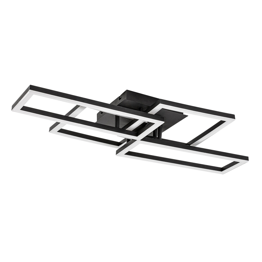 Rabalux - Plafonieră LED dimerizabilă, 40 W, 230 V, 3000–6500 K, 35 x 70 cm, cu telecomandă