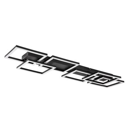 Rabalux - Plafonieră LED dimabilă LED/40W/230V 3000-6500K 33x100 cm neagră + telecomandă