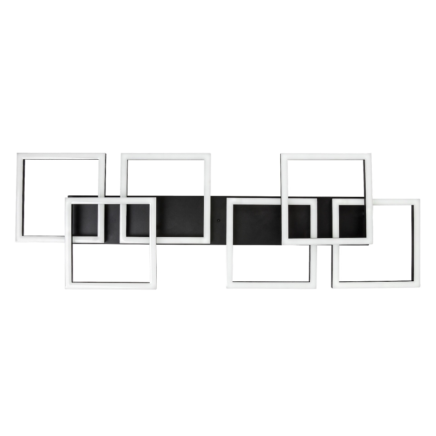 Rabalux - Plafonieră LED dimabilă LED/40W/230V 3000-6500K 33x100 cm neagră + telecomandă