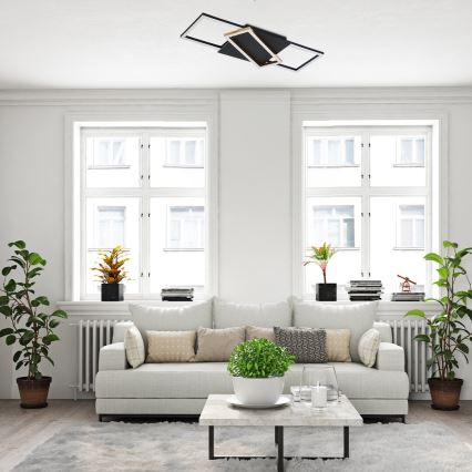 Rabalux - Plafonieră LED dimabilă 40W/230V 3000-6500K 29x66 cm + telecomandă