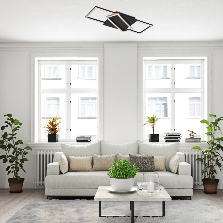 Rabalux - Plafonieră LED dimabilă 40W/230V 3000-6500K 29x66 cm + telecomandă