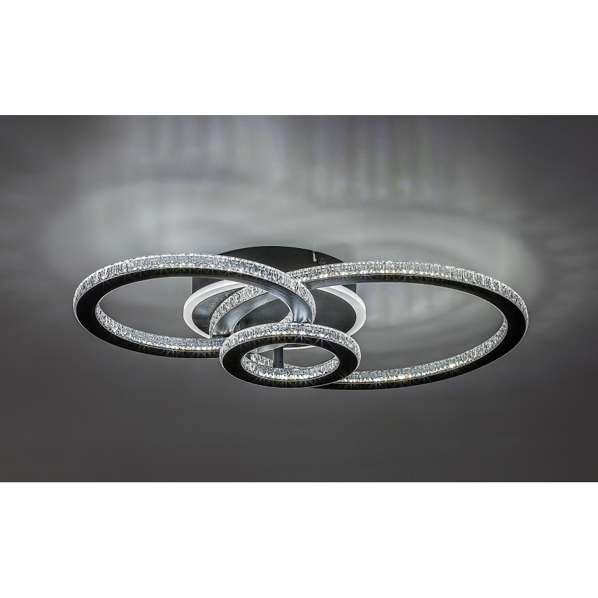 Rabalux - Plafonieră LED dimabilă, 40W, 230V, 3000-6500K, cu telecomandă, 35x52 cm