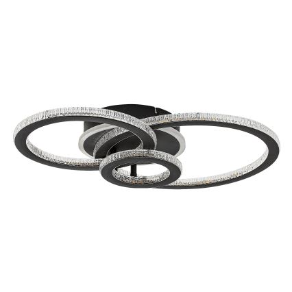 Rabalux - Plafonieră LED dimabilă, 40W, 230V, 3000-6500K, cu telecomandă, 35x52 cm